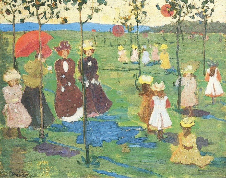Franklin Park, Boston by Maurice Prendergast