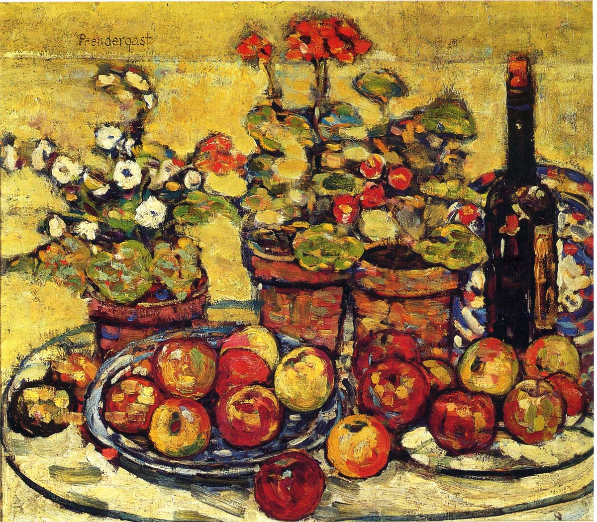 Fruit and Flowers by Maurice Prendergast