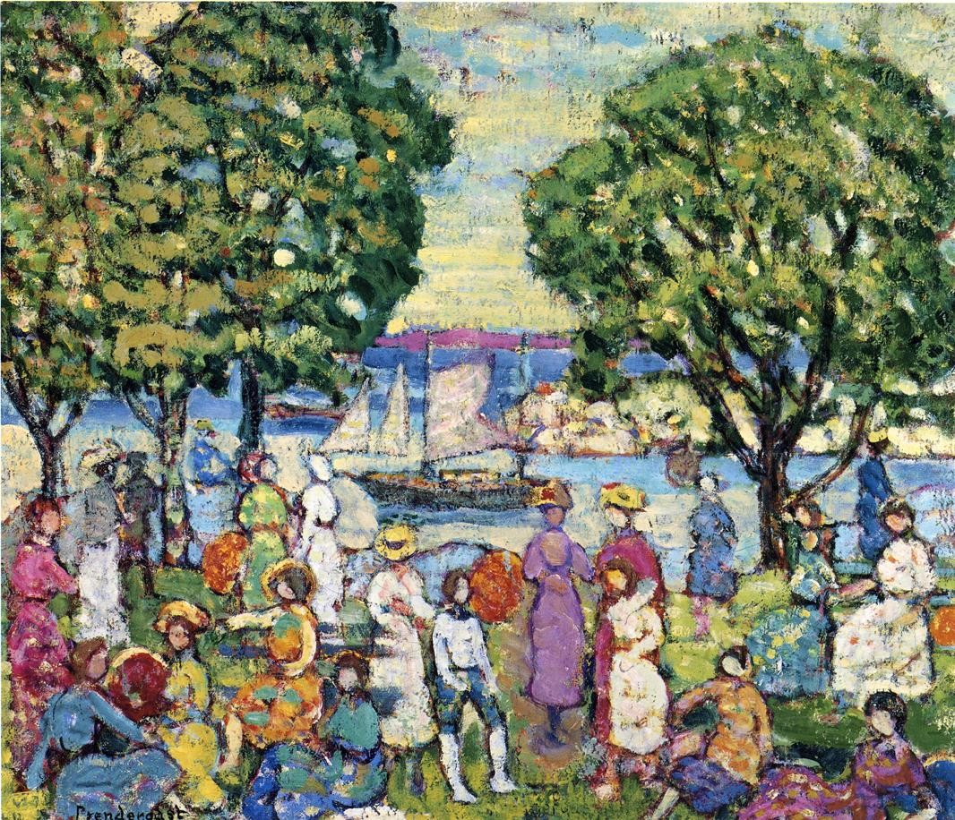 Gloucester Harbor by Maurice Prendergast