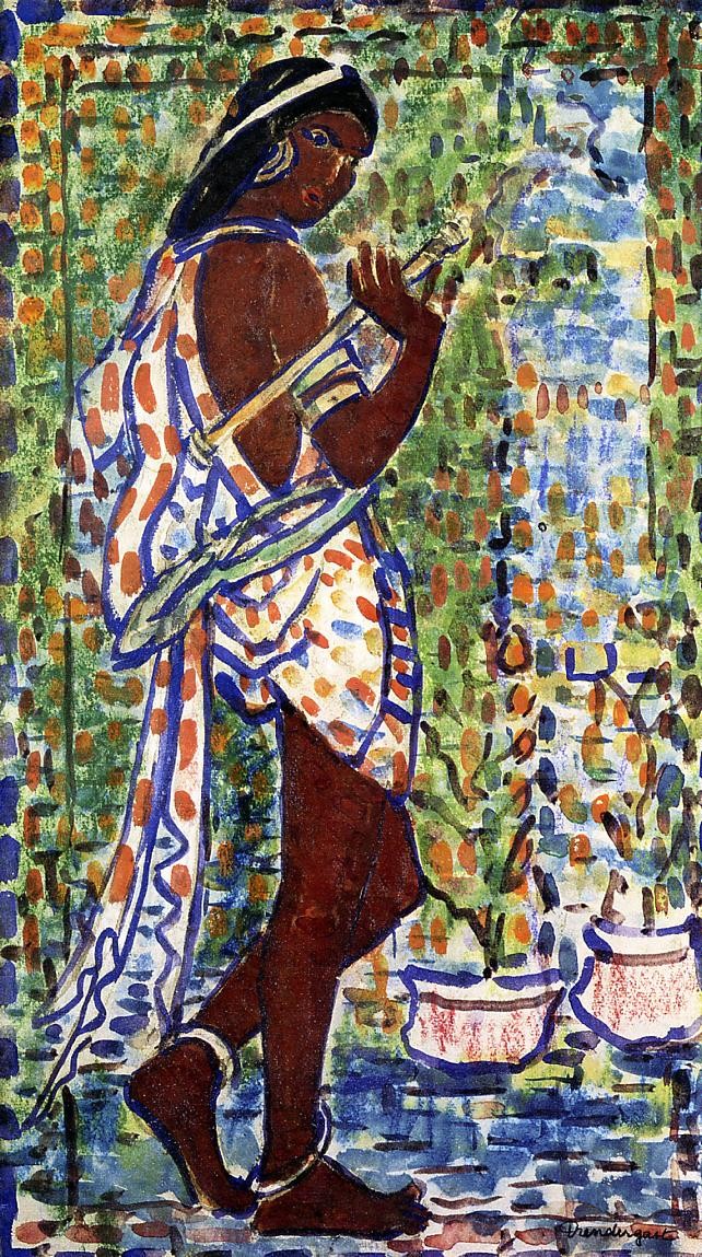 Hindu Dancer by Maurice Prendergast