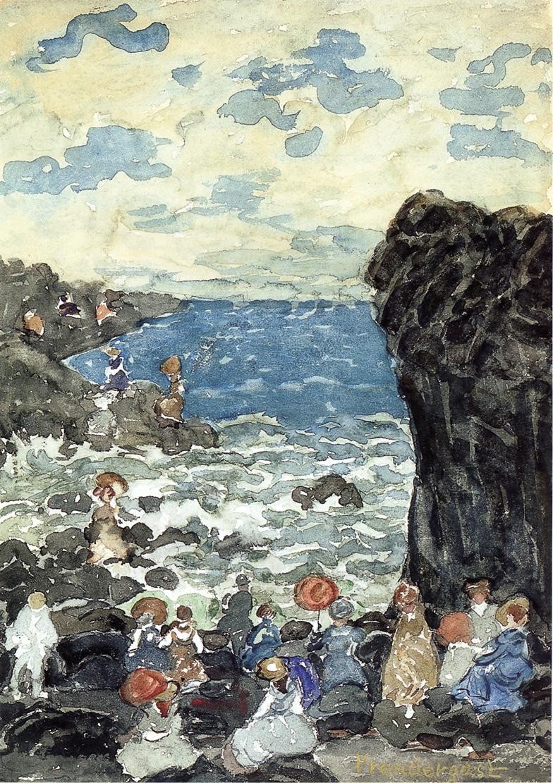 Holiday, Headlands by Maurice Prendergast