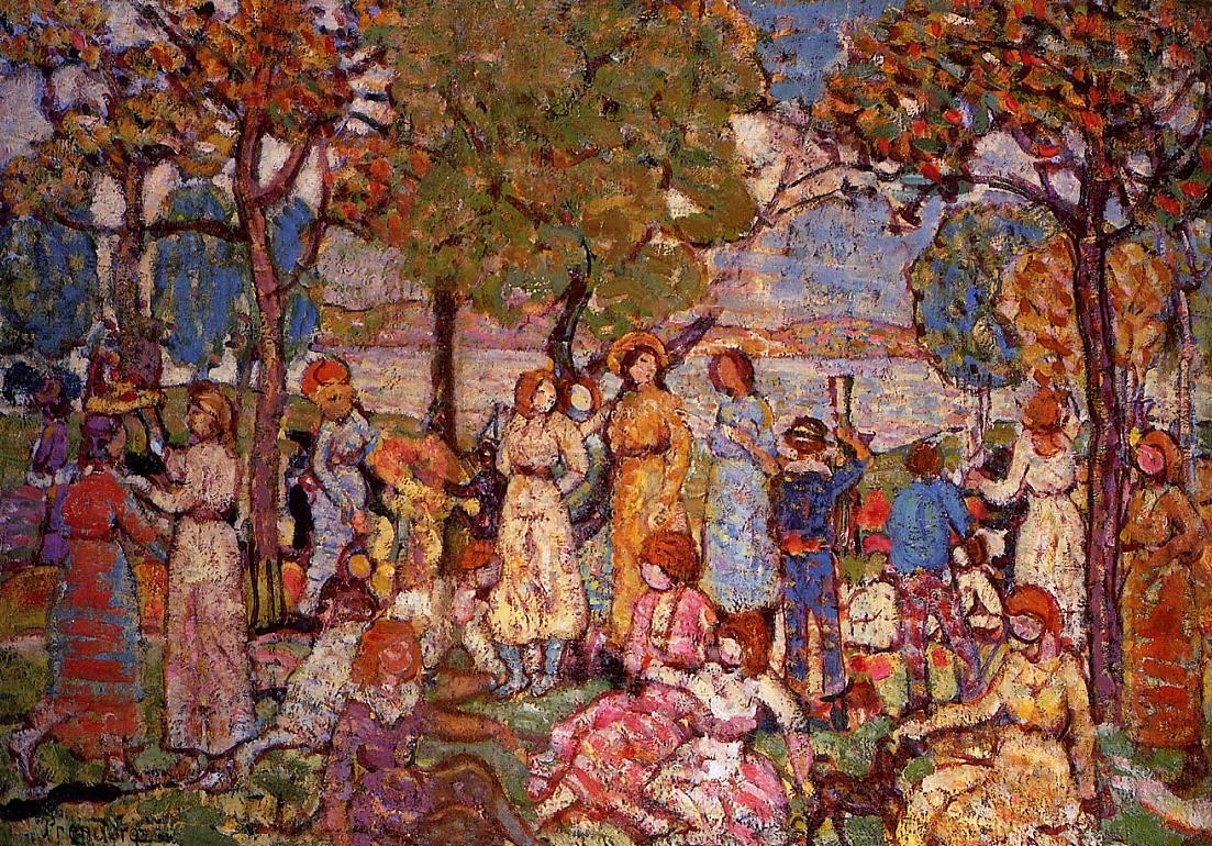 Holidays by Maurice Prendergast