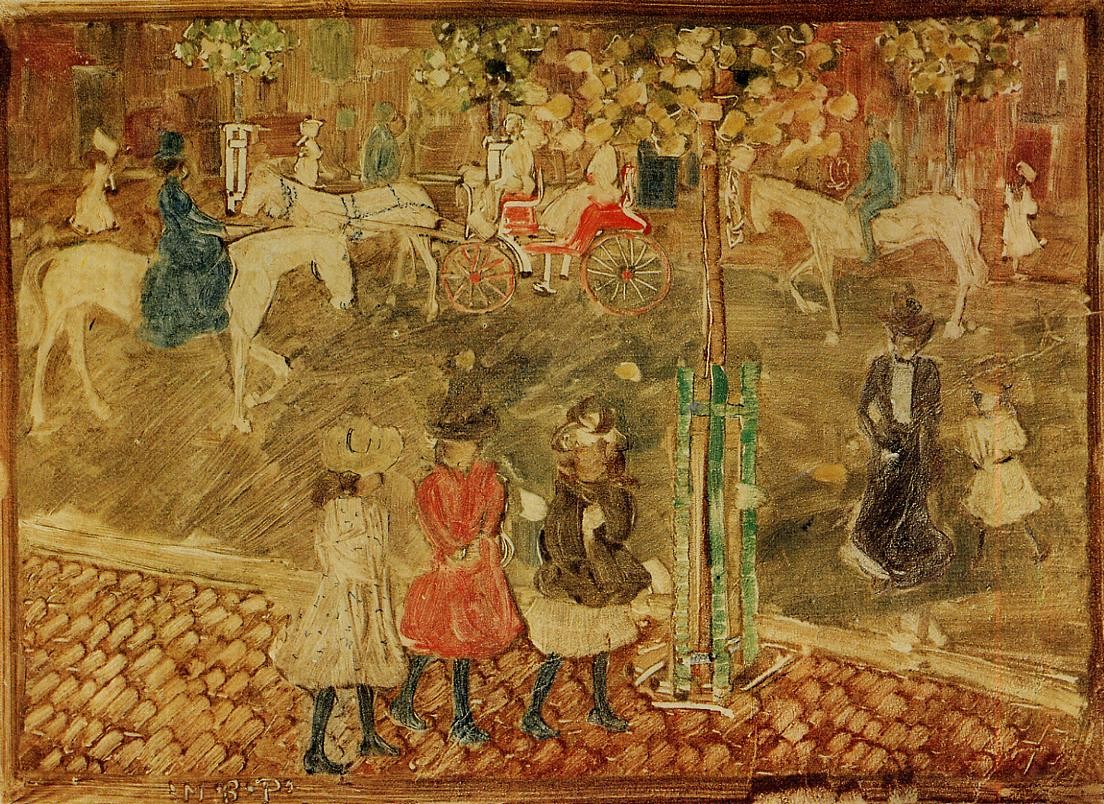 Horseback Riders by Maurice Prendergast