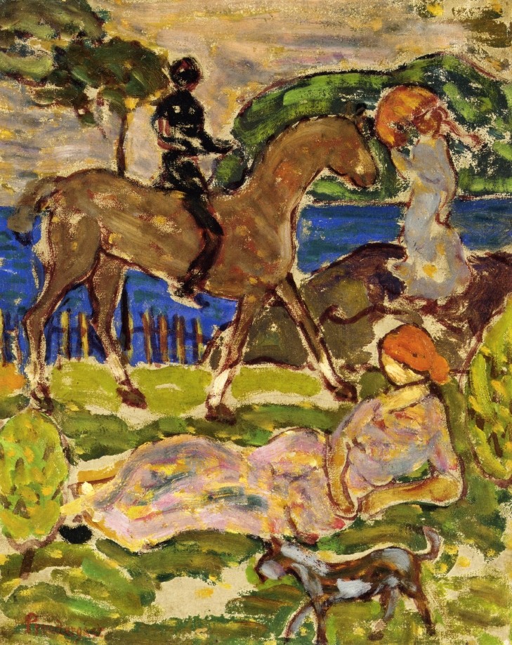 Idyllic Landscape by Maurice Prendergast