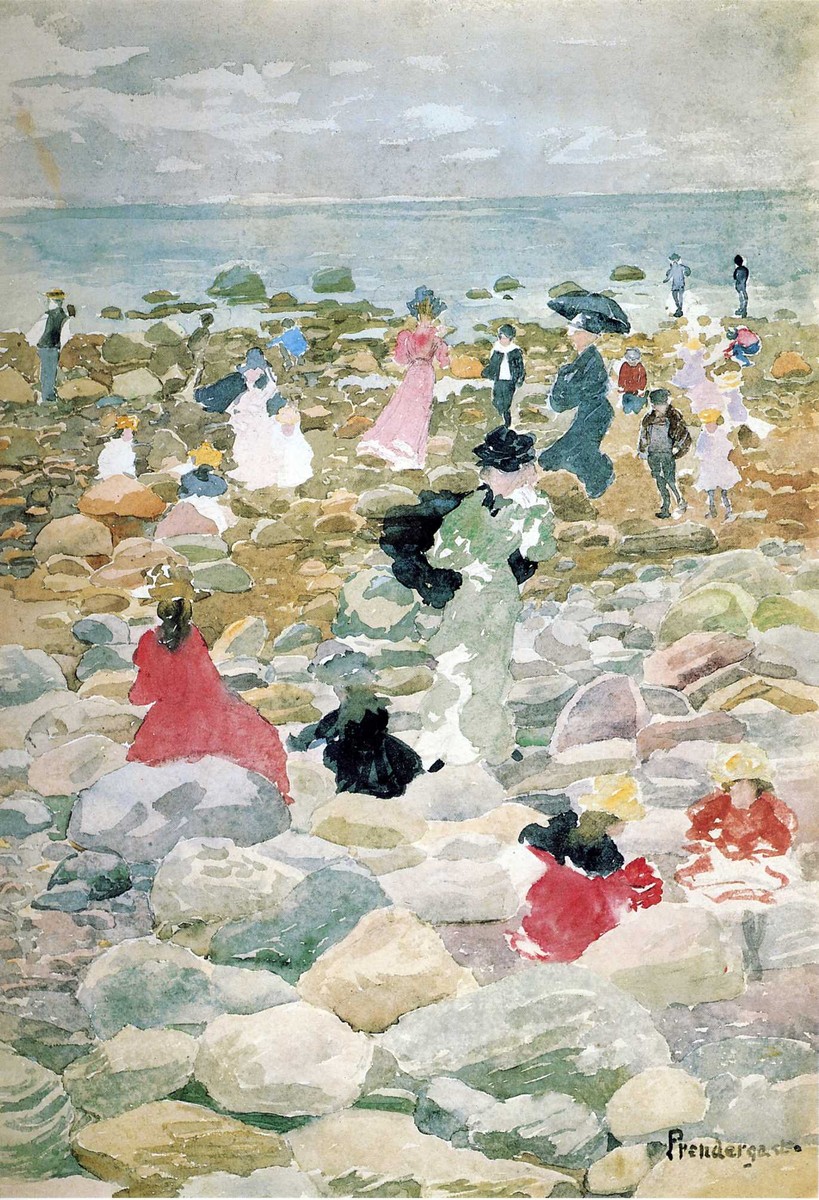 Low Tide, Nantucket by Maurice Prendergast