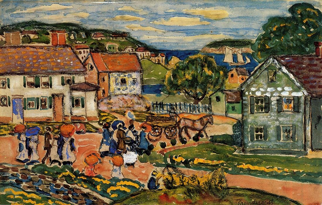 Marblehead by Maurice Prendergast