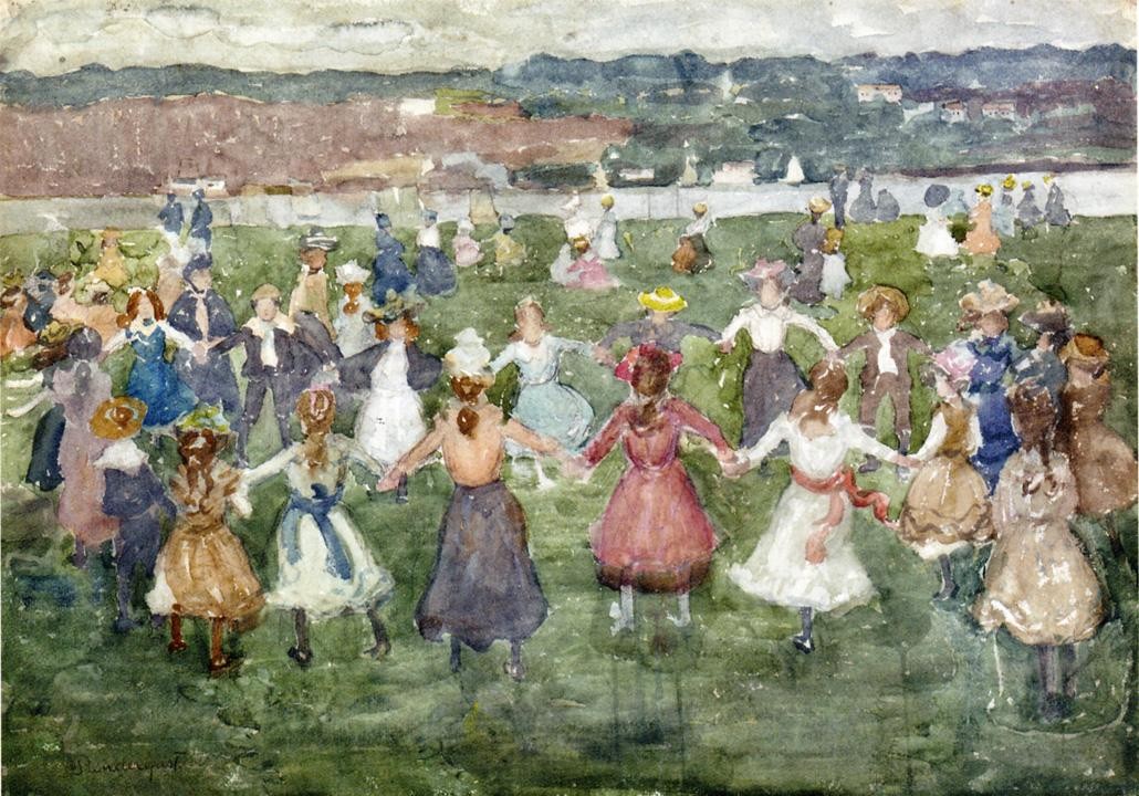 May Day by Maurice Prendergast