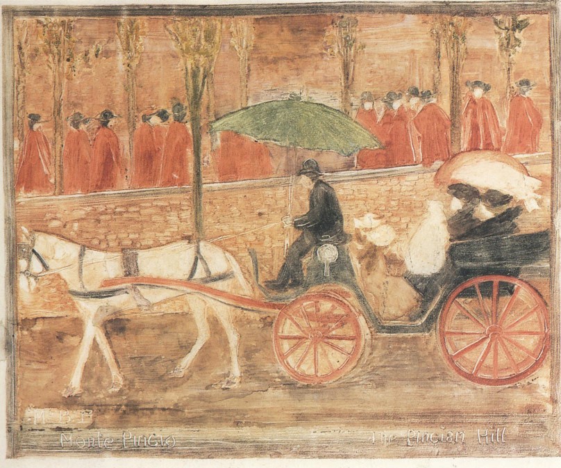 Monte Pincio by Maurice Prendergast