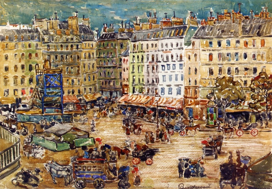 Montparnasse by Maurice Prendergast