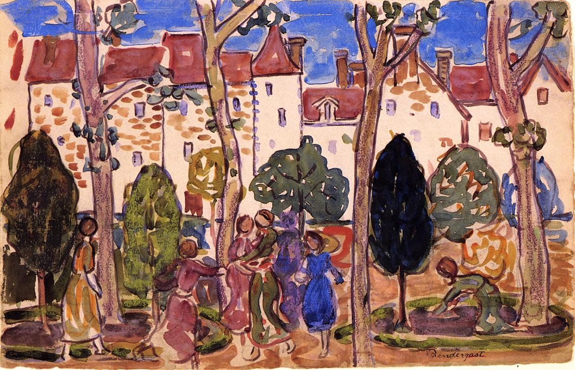 Naples by Maurice Prendergast