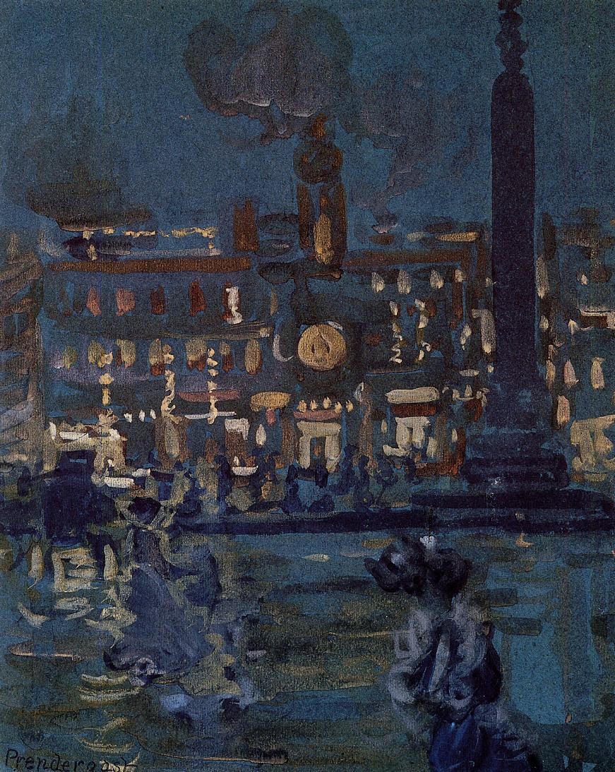 Paris by Maurice Prendergast
