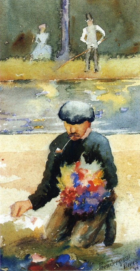 Picking Flowers by Maurice Prendergast