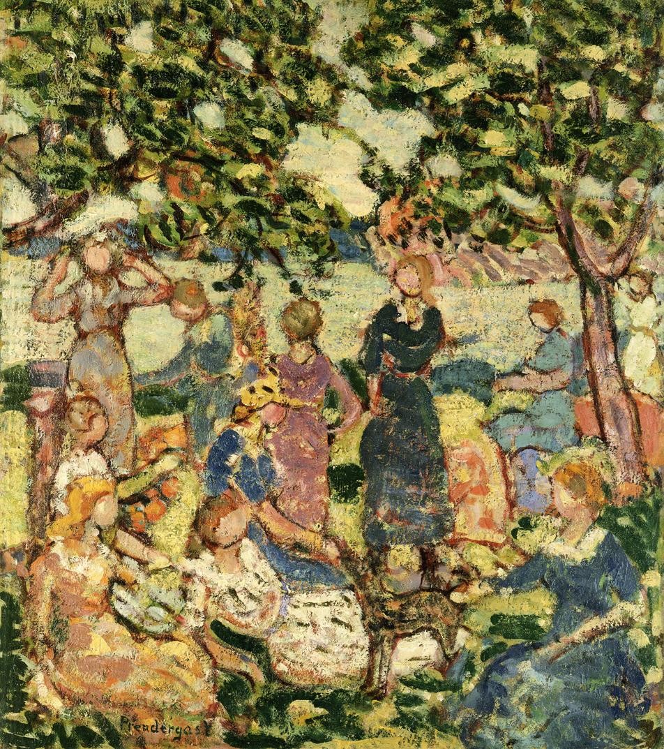 Picnic by the Inlet by Maurice Prendergast