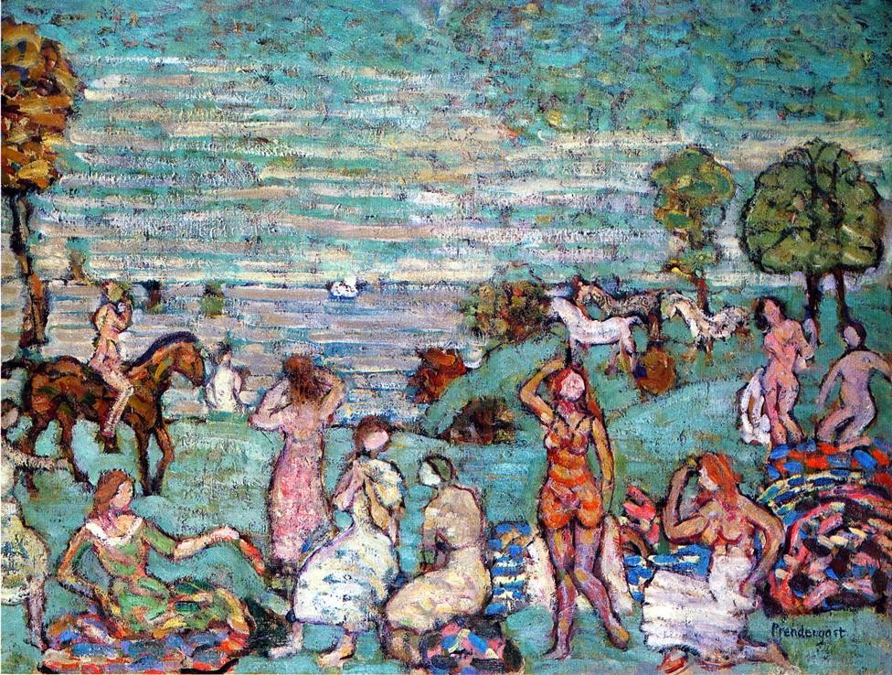 Picnic by the Sea by Maurice Prendergast