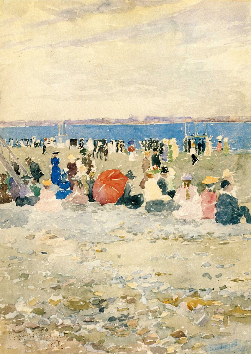 Revere Beach by Maurice Prendergast
