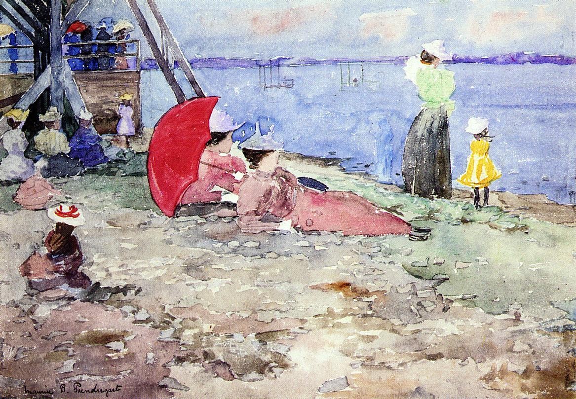 Revere Beach by Maurice Prendergast