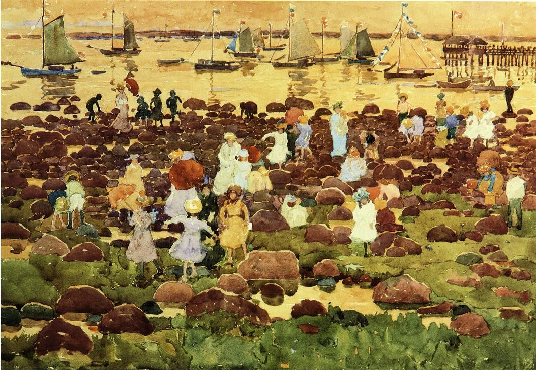 Revere Beach by Maurice Prendergast