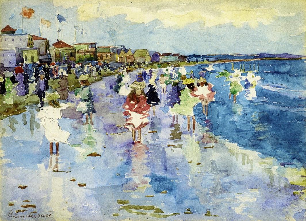 Revere Beach by Maurice Prendergast