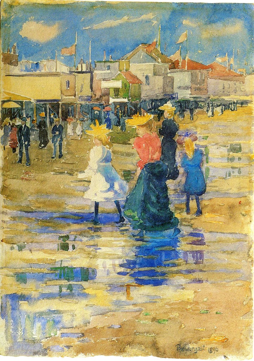 Revere Beach by Maurice Prendergast