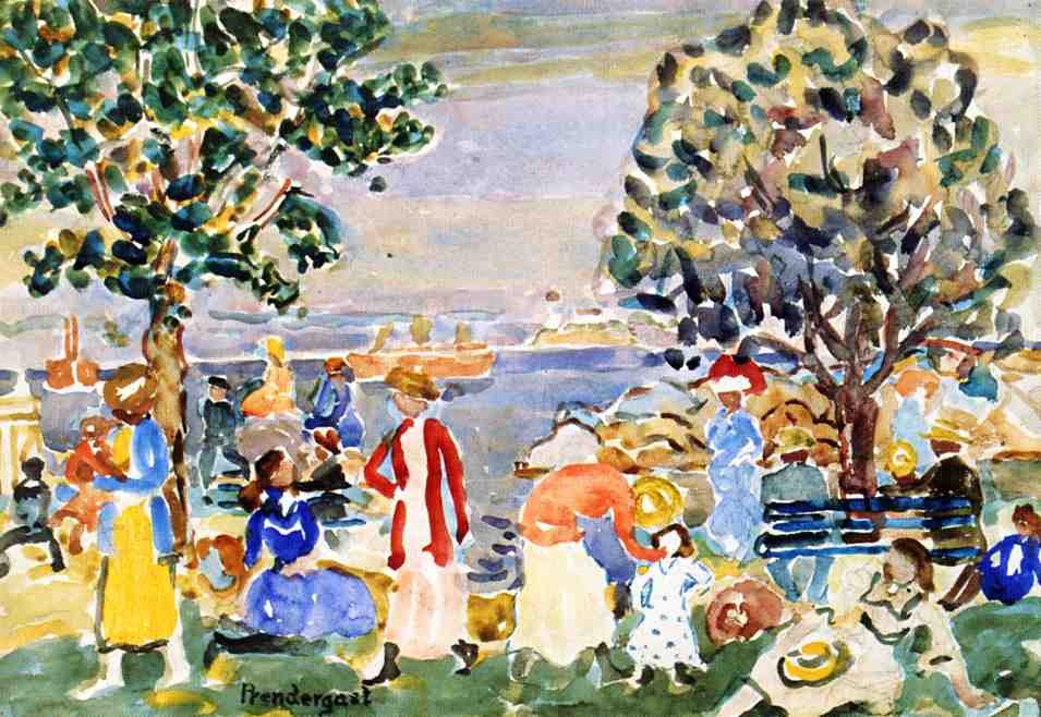 Salem Harbor No. 1 by Maurice Prendergast
