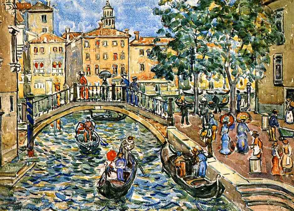 Scene of Venice by Maurice Prendergast