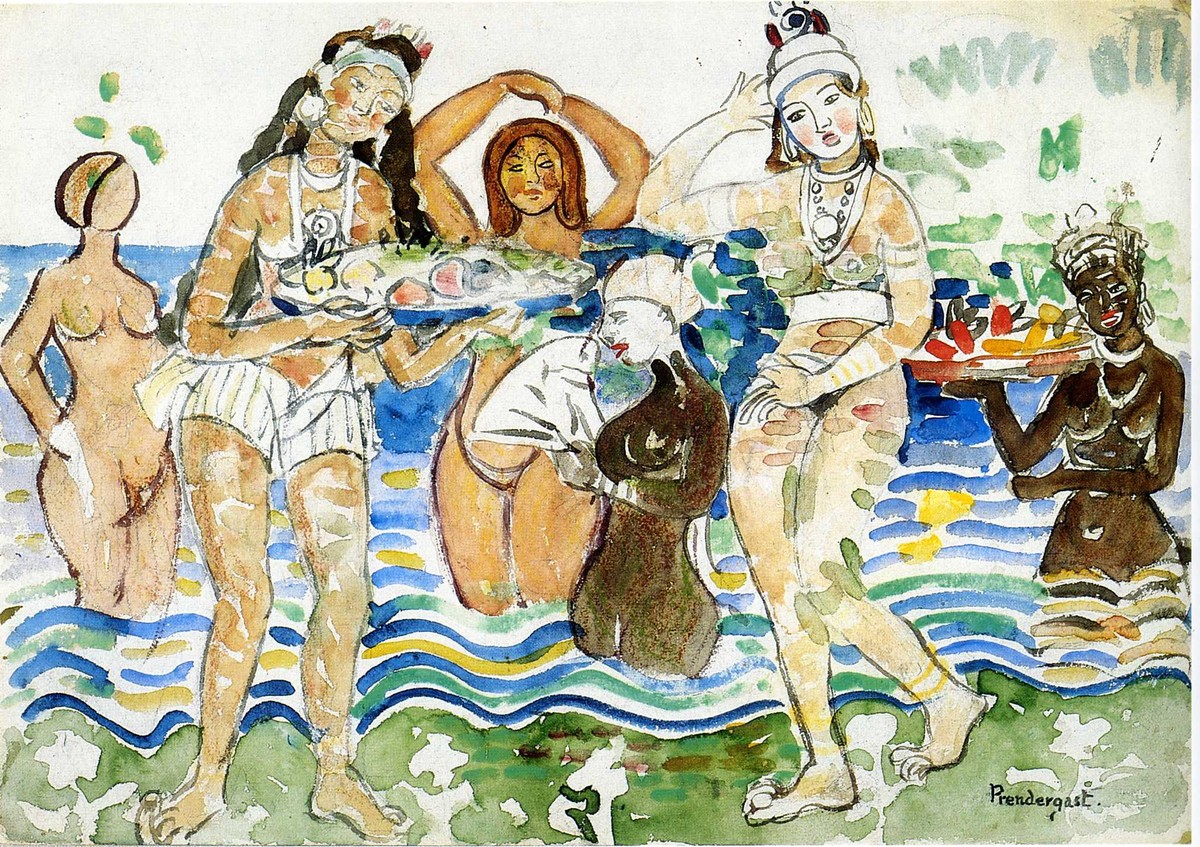 Sea Maidens by Maurice Prendergast