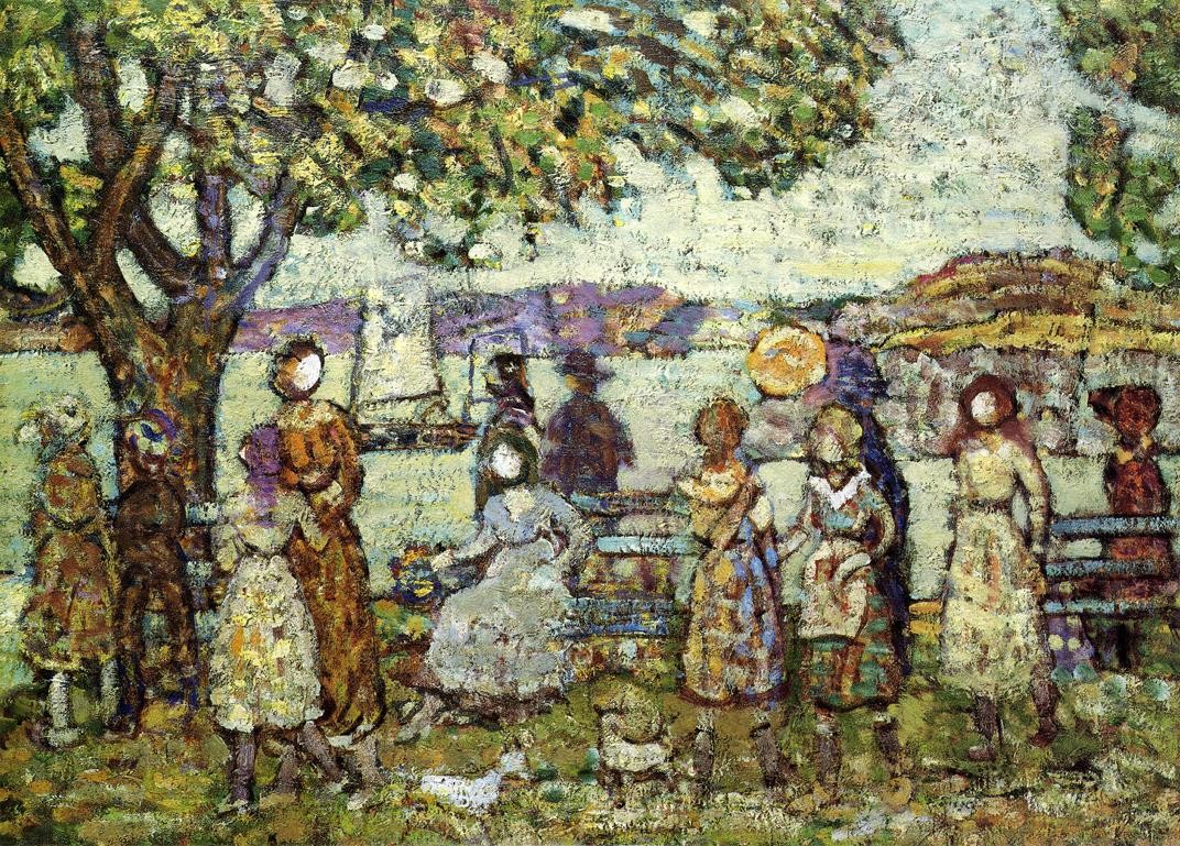 Seashore by Maurice Prendergast