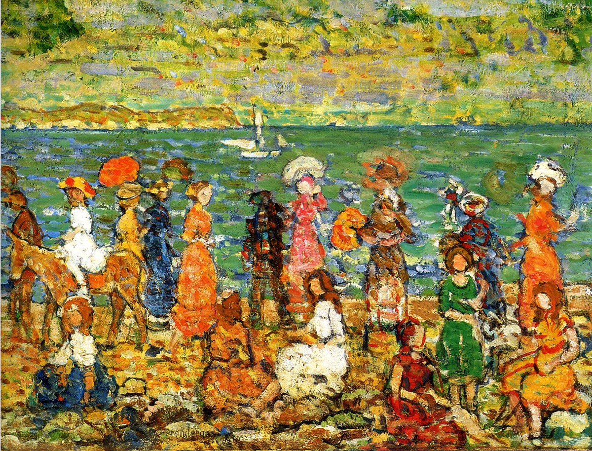 Seashore by Maurice Prendergast