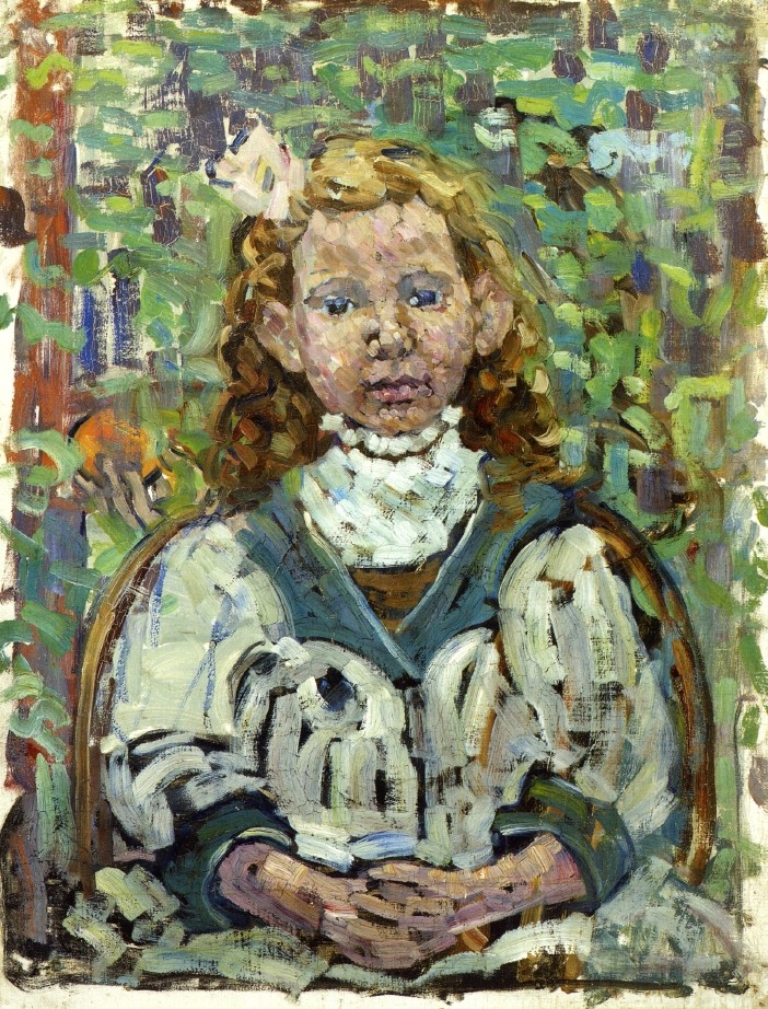 Seated Girl by Maurice Prendergast