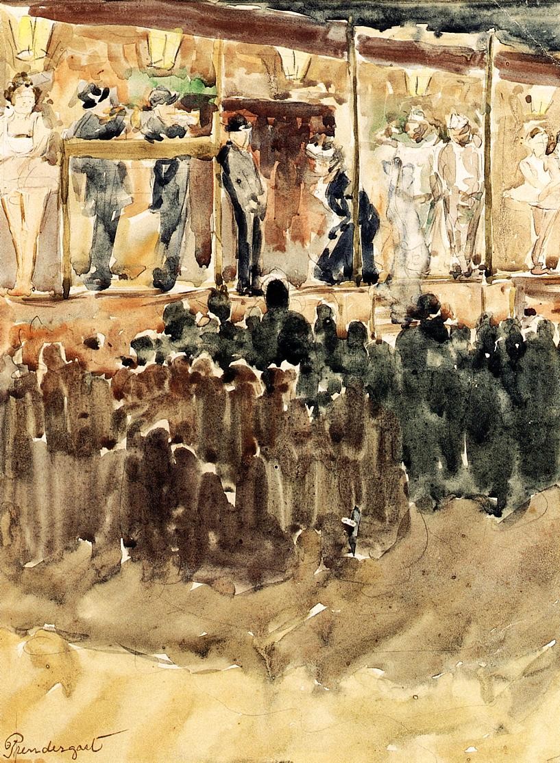 Side Show by Maurice Prendergast
