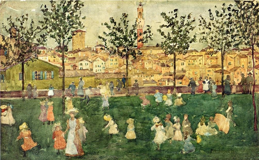 Sienna by Maurice Prendergast