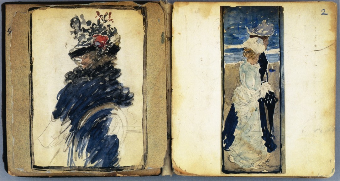 Sketchbook (The Boston Water-Color Sketchbook) by Maurice Prendergast