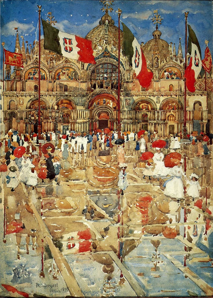 Splash of Sunshine and Rain by Maurice Prendergast