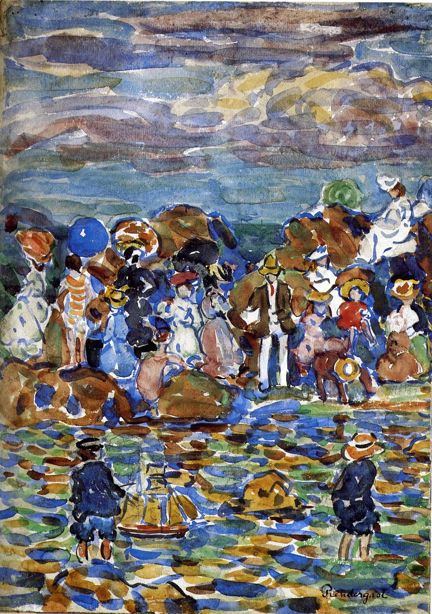 St. Malo by Maurice Prendergast