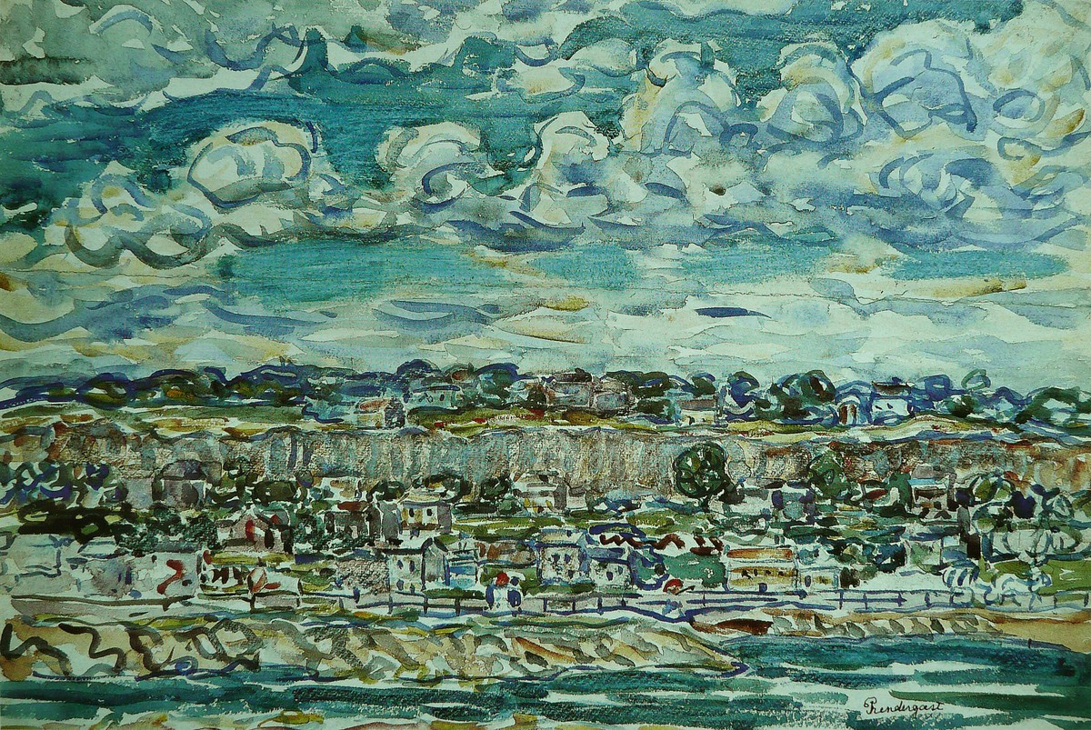 St. Malo by Maurice Prendergast