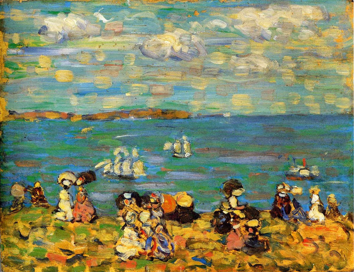 St. Malo (also known as Sketch, St. Malo) by Maurice Prendergast