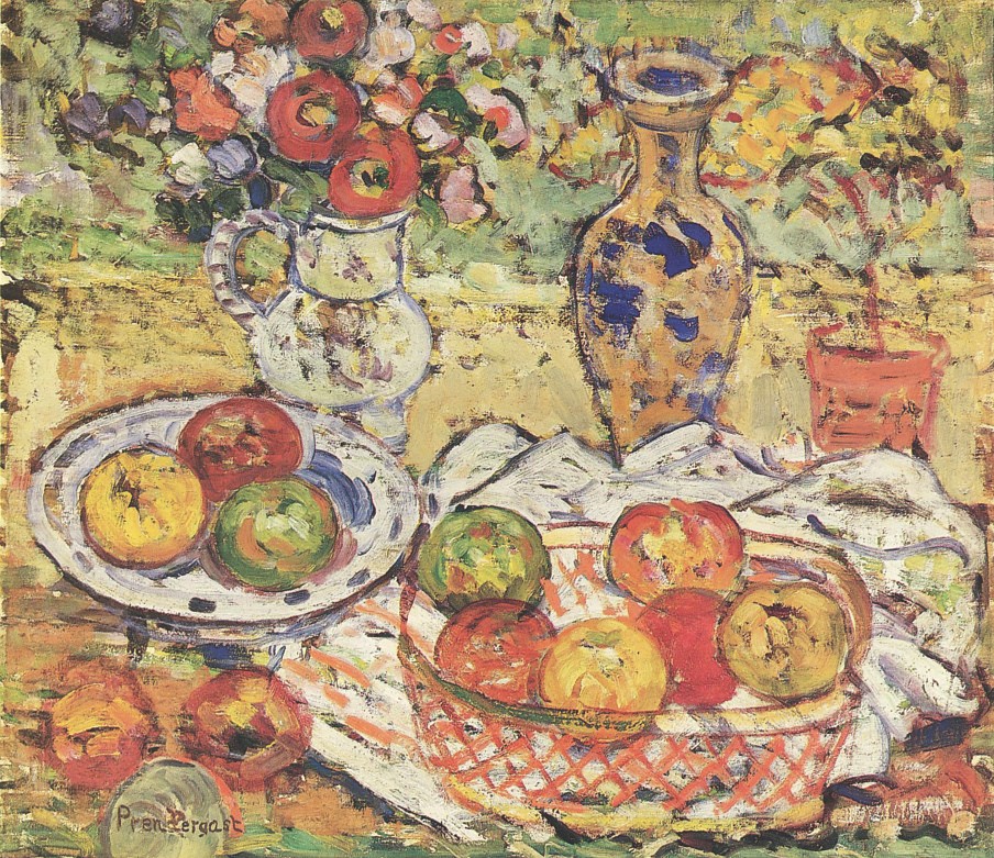 Still Life With Apples by Maurice Prendergast