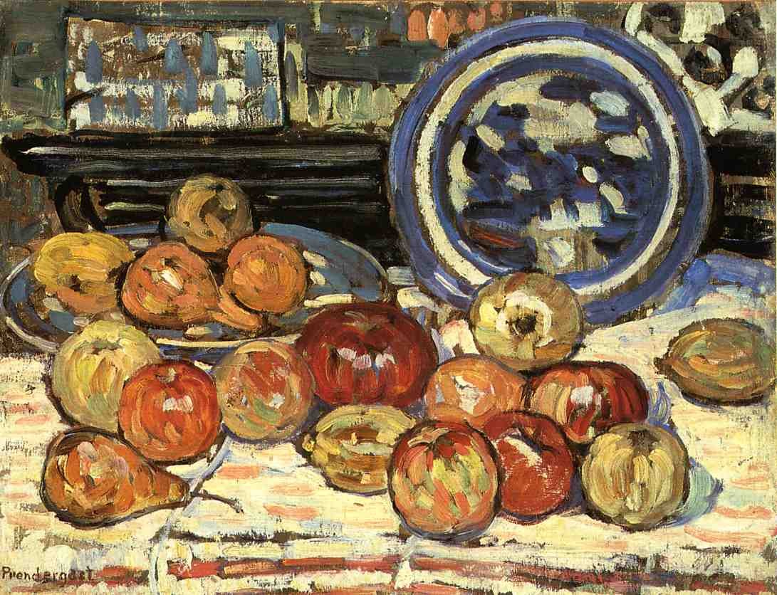 Still Life with Apples by Maurice Prendergast