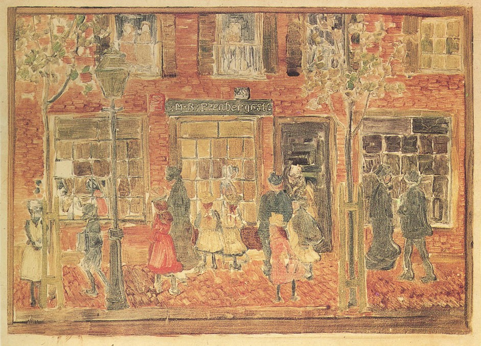Street Scene by Maurice Prendergast