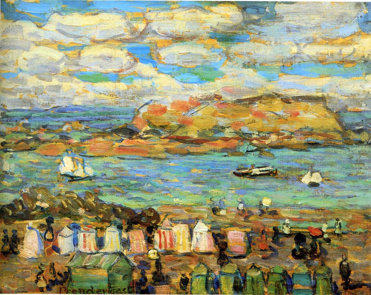 Study, St. Malo. No 11 by Maurice Prendergast