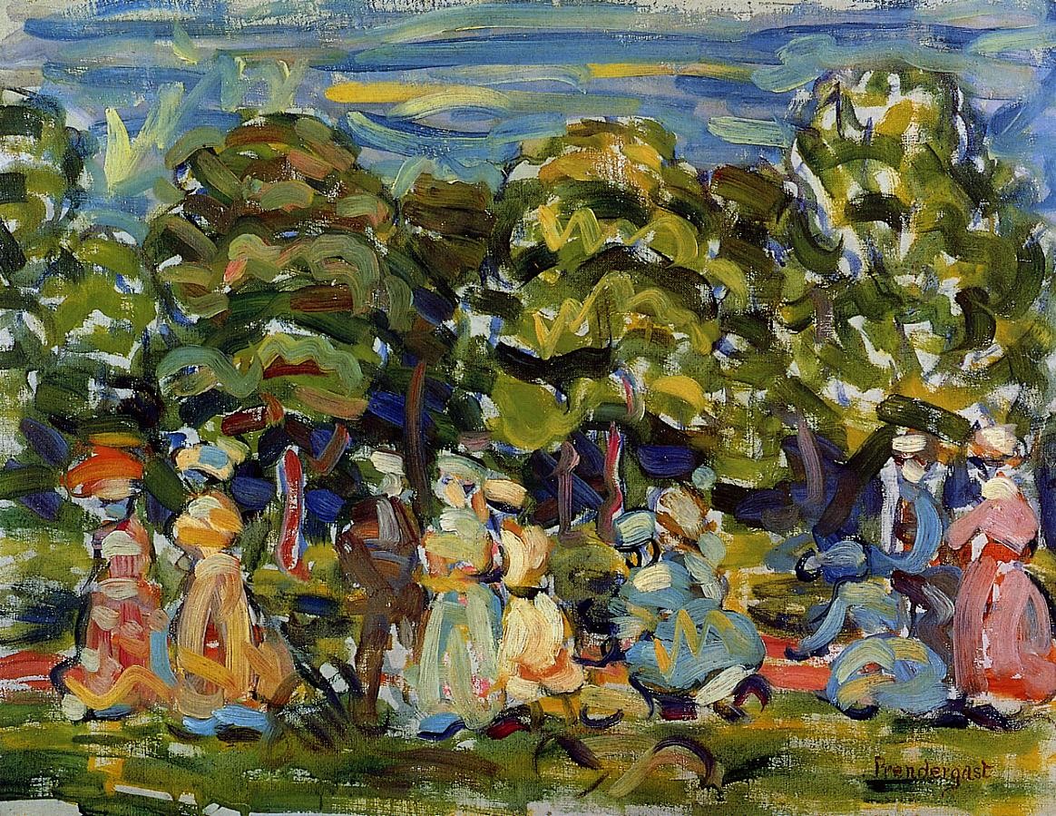 Summer in the Park by Maurice Prendergast