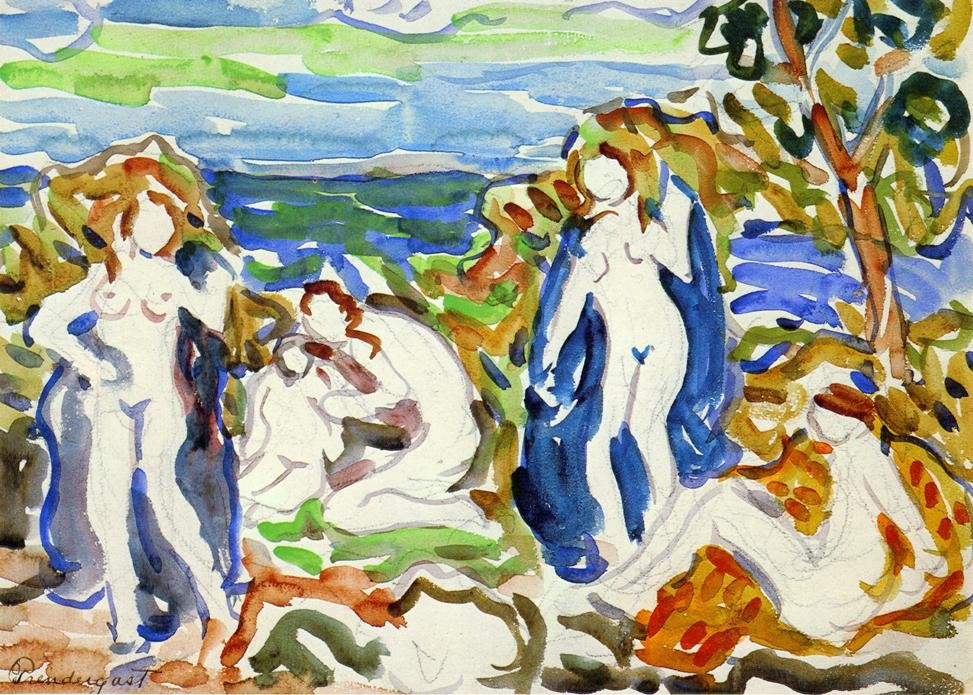The Bathers by Maurice Prendergast