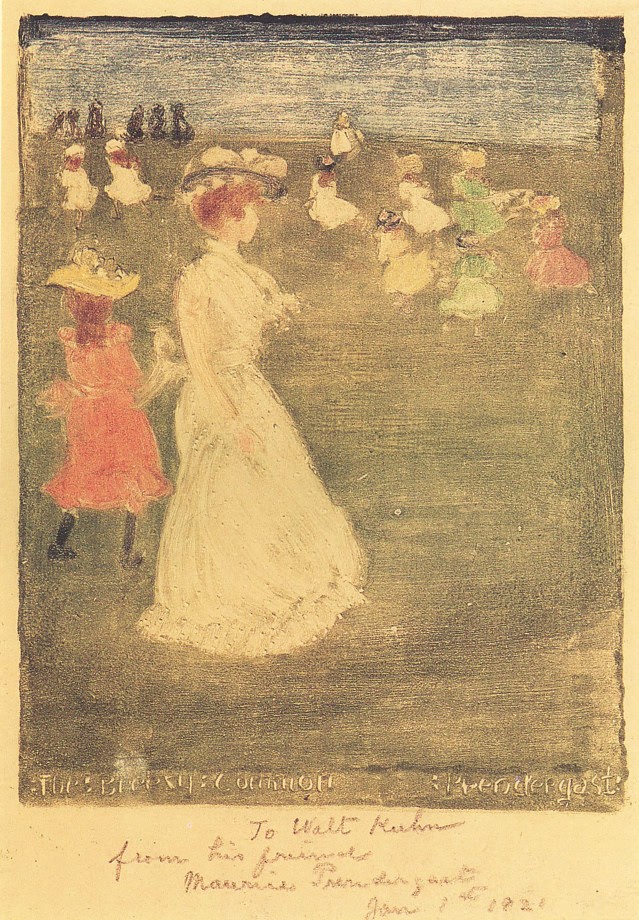 The Breezy Common by Maurice Prendergast