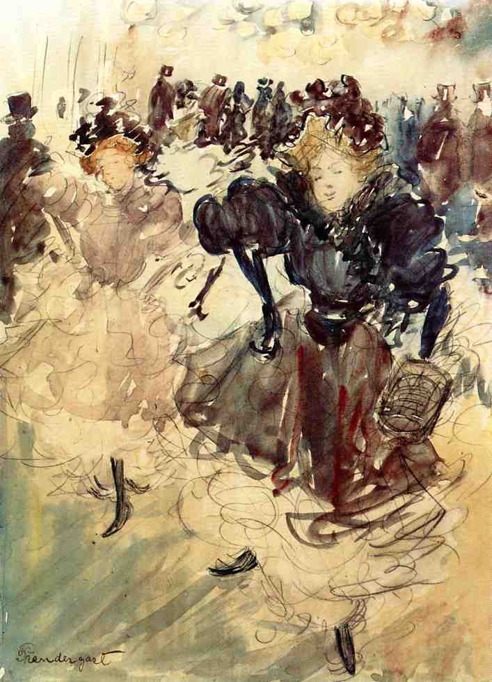 The Dancers by Maurice Prendergast