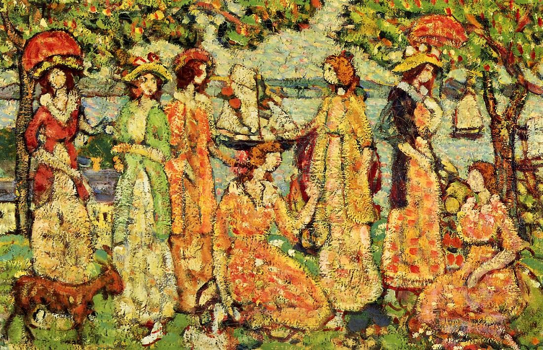 The Idlers by Maurice Prendergast
