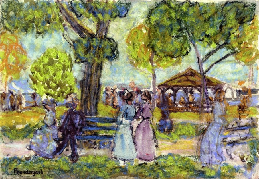 The Pavilion by Maurice Prendergast