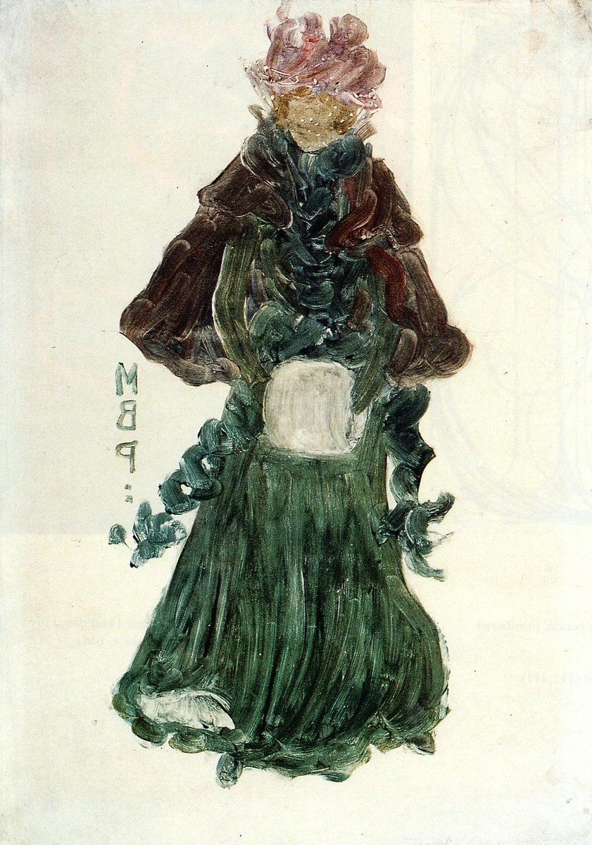 The Red Cape by Maurice Prendergast