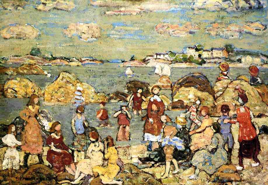 The Seashore by Maurice Prendergast