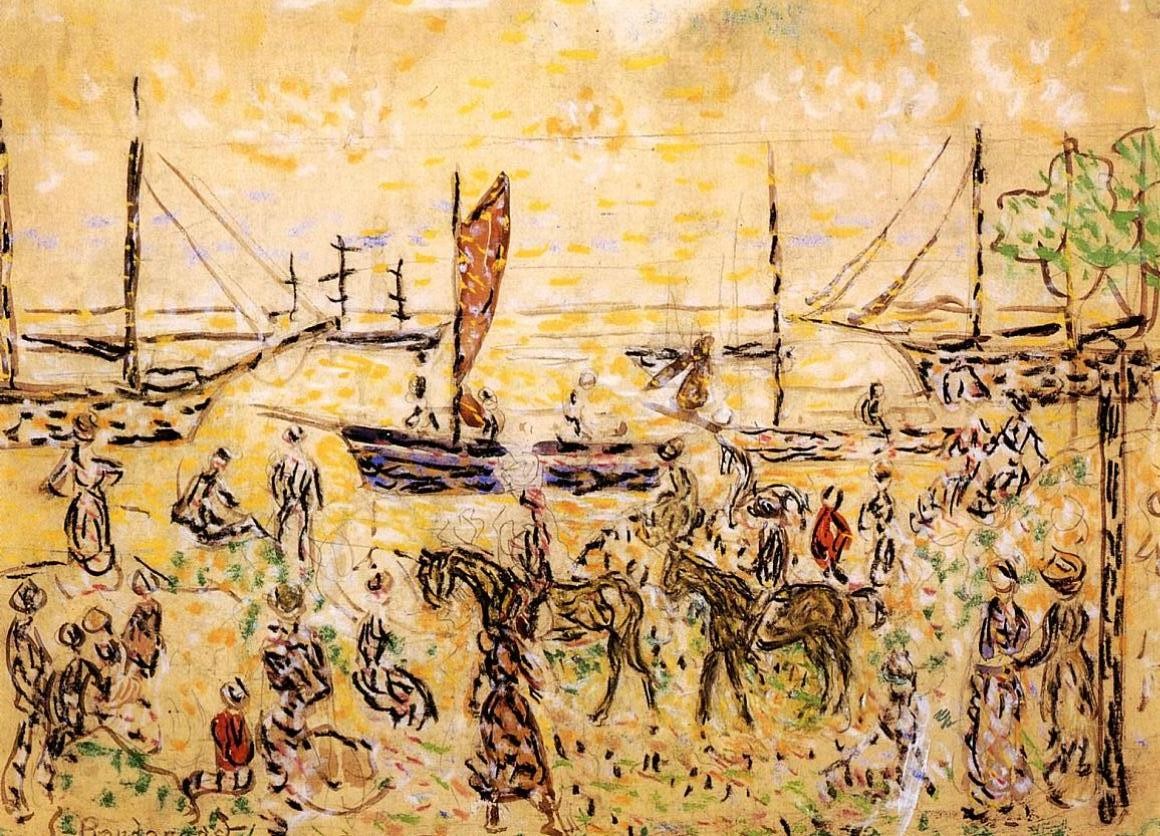 The Shore by Maurice Prendergast