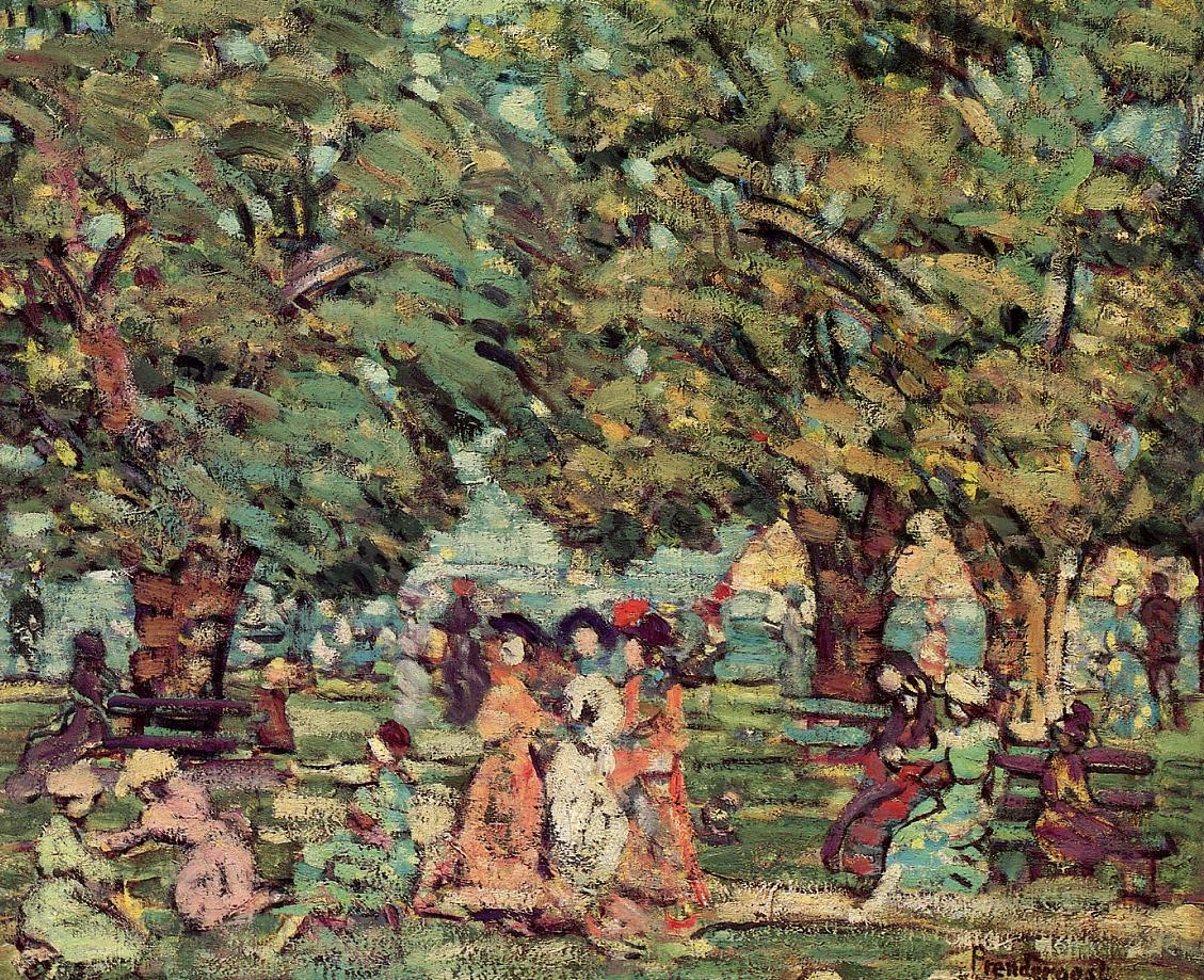Under the Trees by Maurice Prendergast
